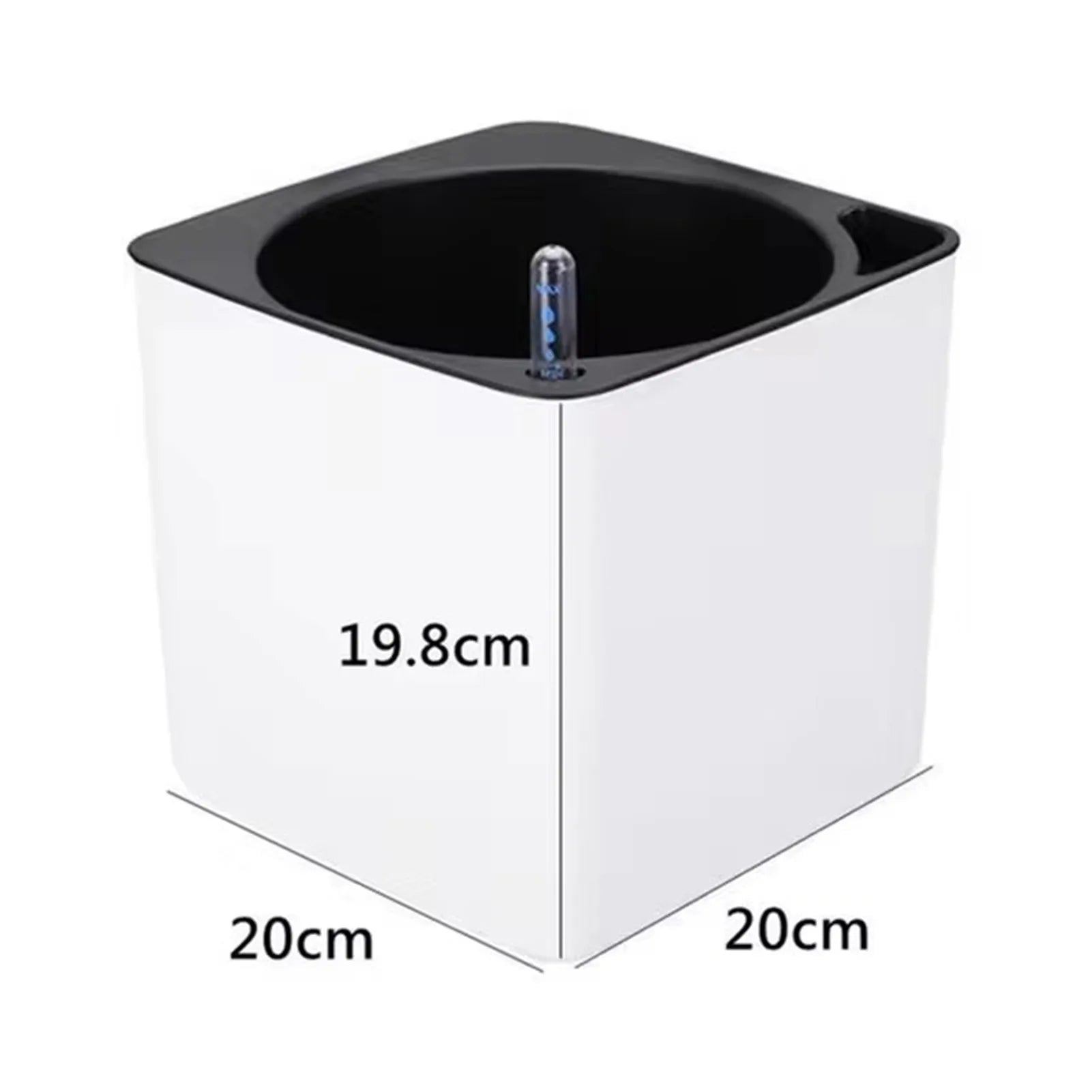 Self-Watering Planter Pot with Water Level Indicator — Modern Indoor Flower Pot