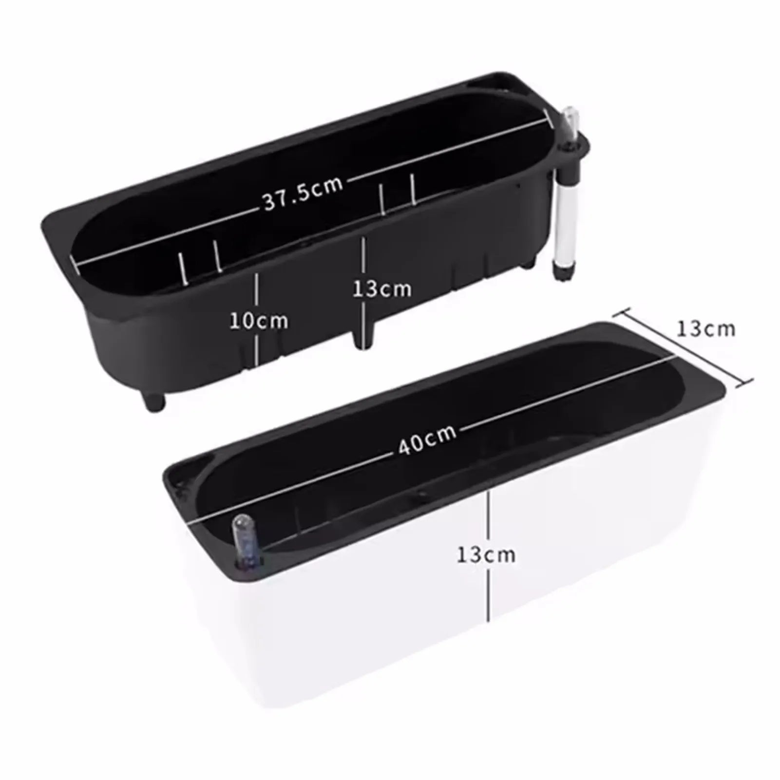 Self-Watering Planter Pot with Water Level Indicator — Modern Indoor Flower Pot