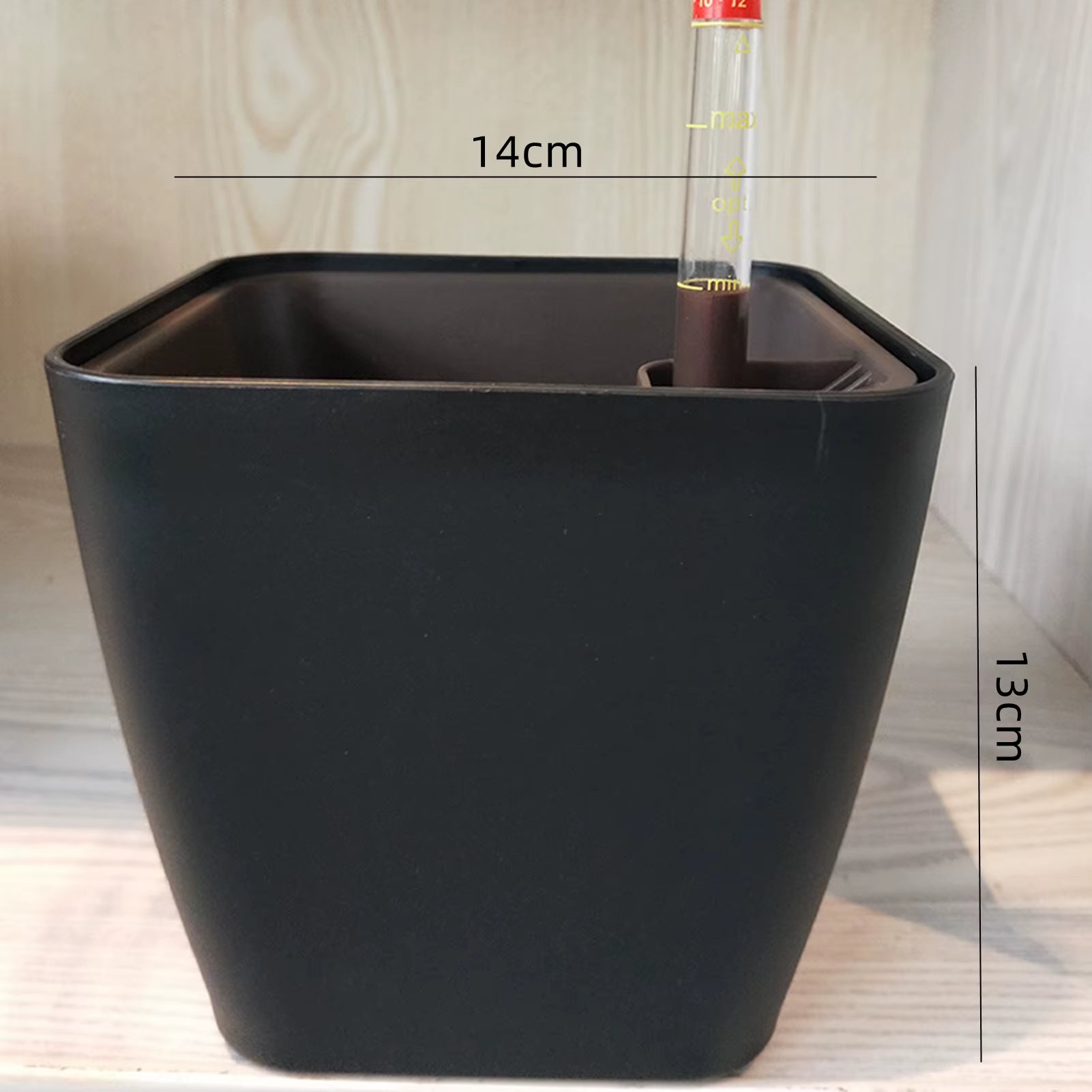 Self-Watering Planter Pot with Water Level Indicator — Modern Indoor Flower Pot