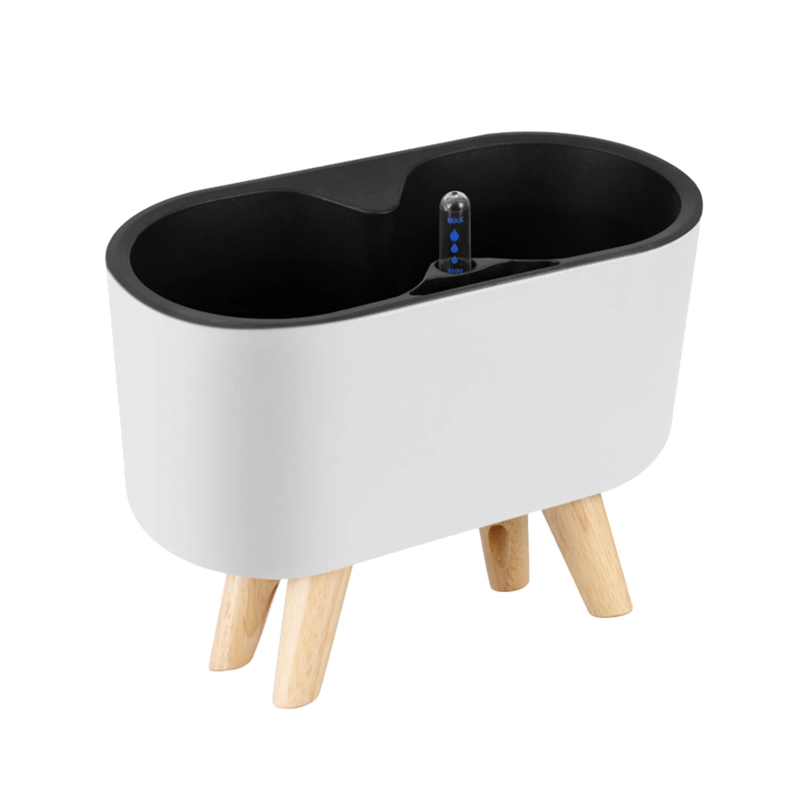 Self-Watering Planter Pot with Water Level Indicator — Modern Indoor Flower Pot