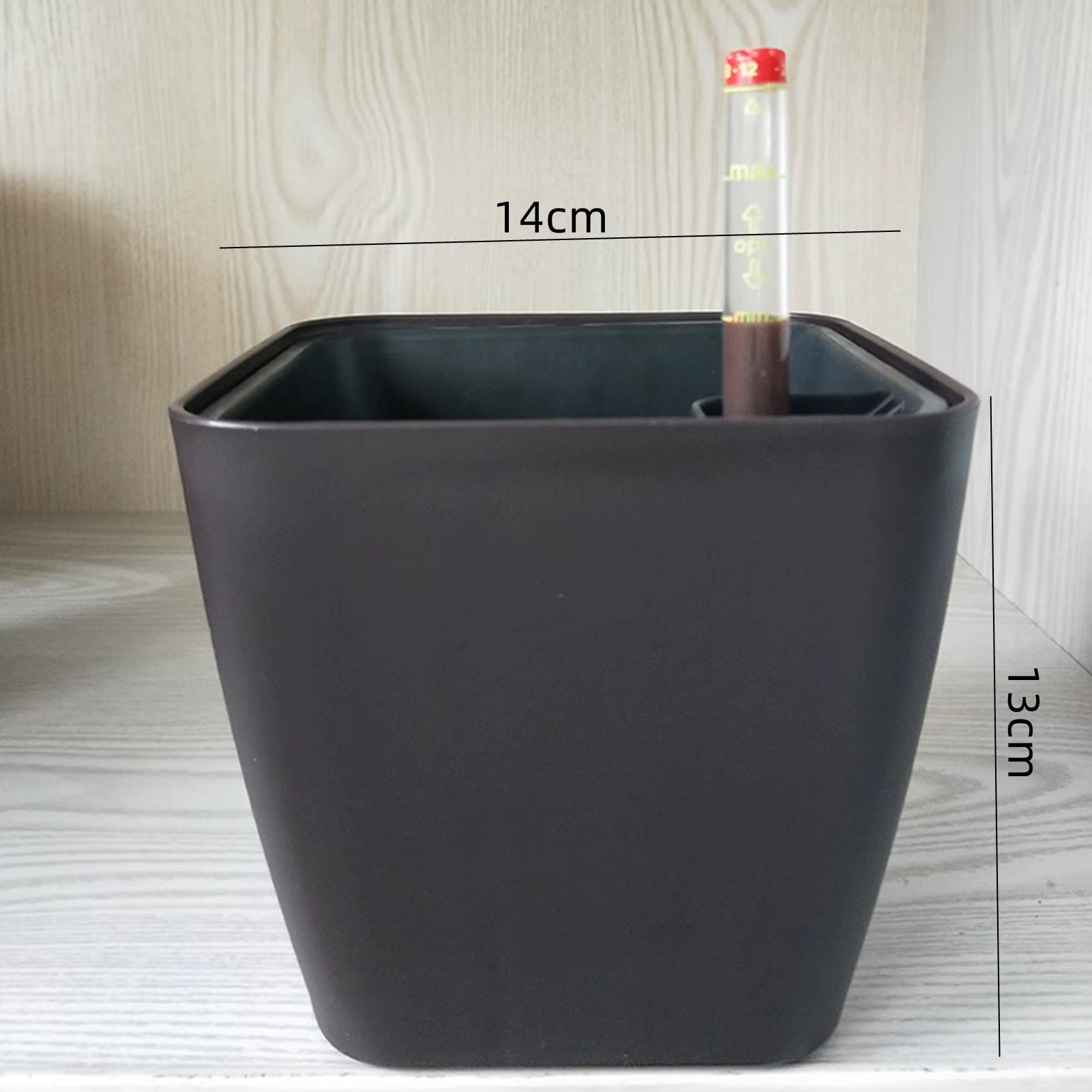 Self-Watering Planter Pot with Water Level Indicator — Modern Indoor Flower Pot