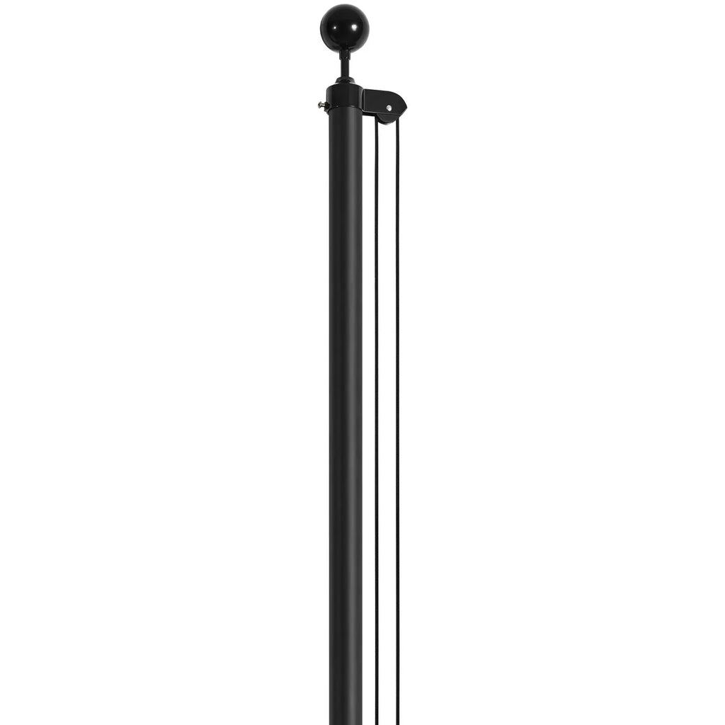 Heavy-Duty Aluminum Flagpole Kit – Weather-Resistant Outdoor Flagpole with Easy Installation