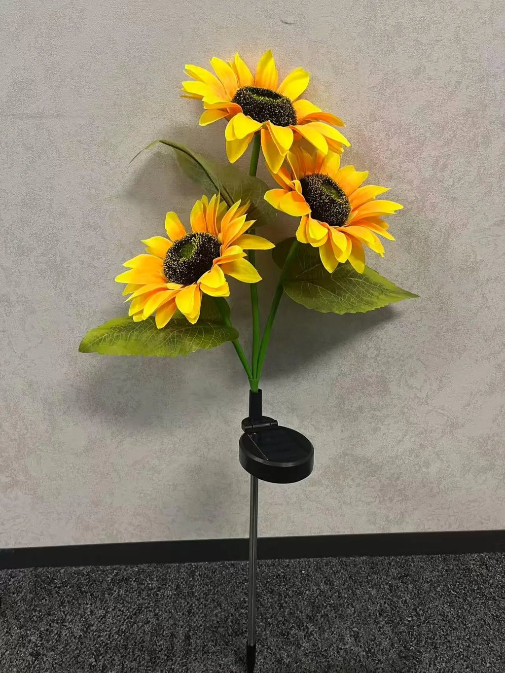 Solar LED Sunflower Garden Lights – Waterproof Outdoor Flower Lights for Yard, Patio & Garden