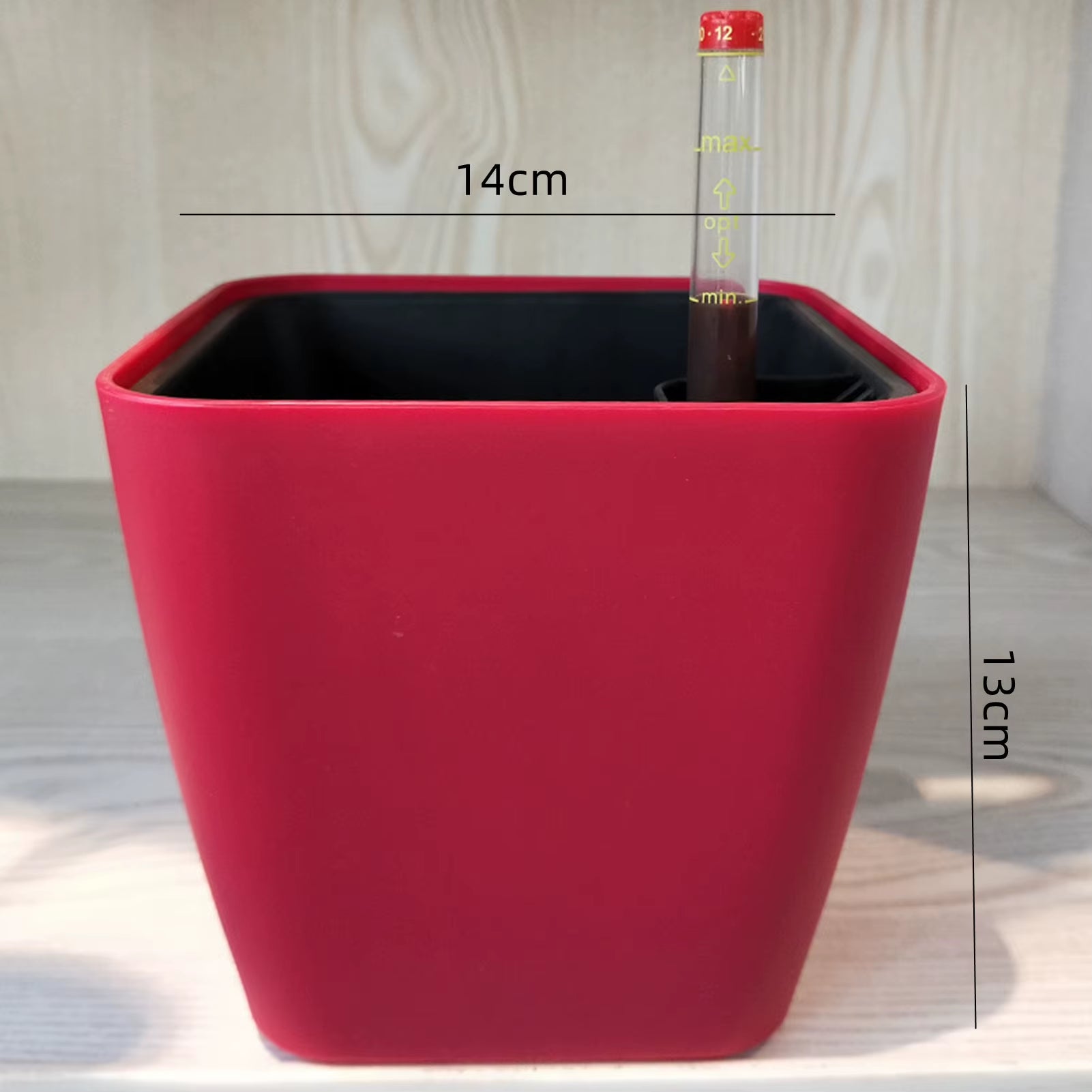 Self-Watering Planter Pot with Water Level Indicator — Modern Indoor Flower Pot