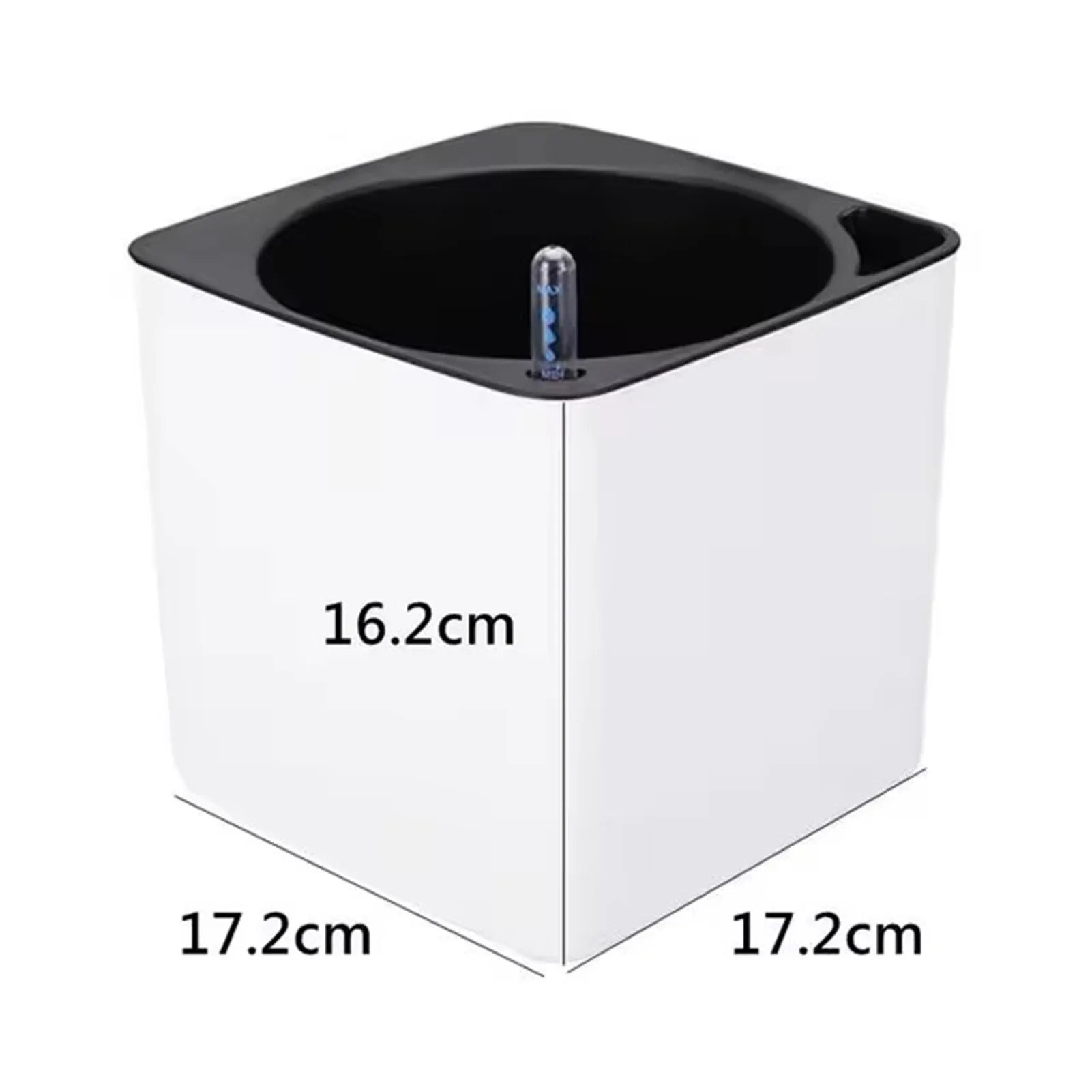 Self-Watering Planter Pot with Water Level Indicator — Modern Indoor Flower Pot